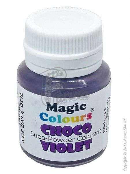 Краситель-пудра для шоколада Magic Colours Фиолетовый 5г< фото цена